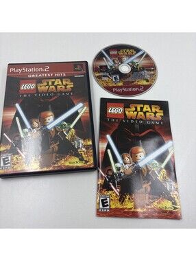 Lego Star Wars (PlayStation 2 PS2) CIB Complete Greatest Hits
